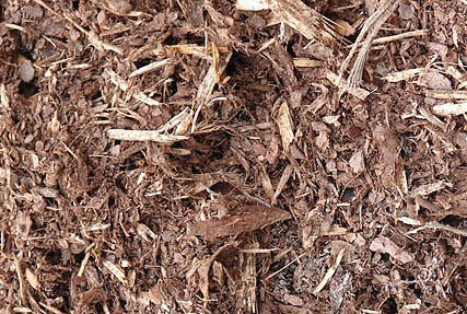More finely shredded bark, is more suitable for potting mixes