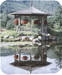 Mirrored Gazebo